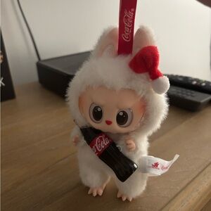 Labubu Monsters-Coca Cola Plush with Bottle from PopMart